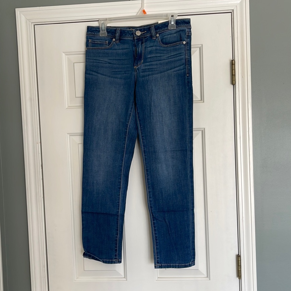 Lauren Conrad skinny mid rise stretch jeans